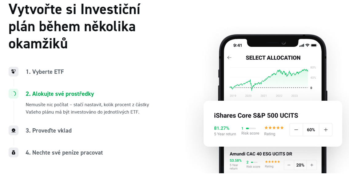 XTB investiční plány