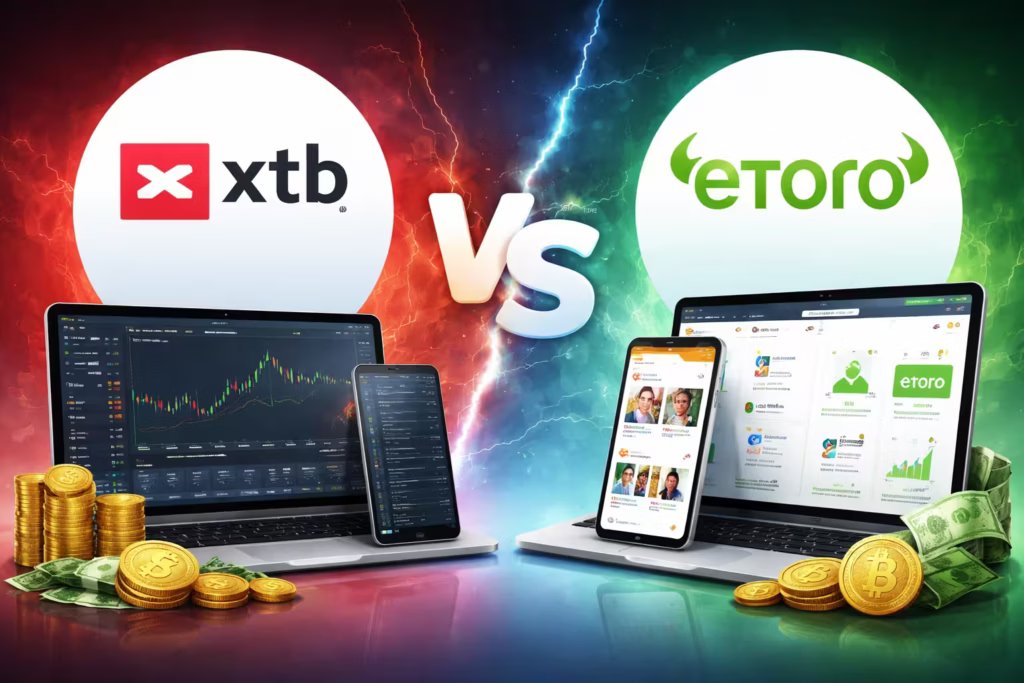XTB vs eToro - Kdo je lepší