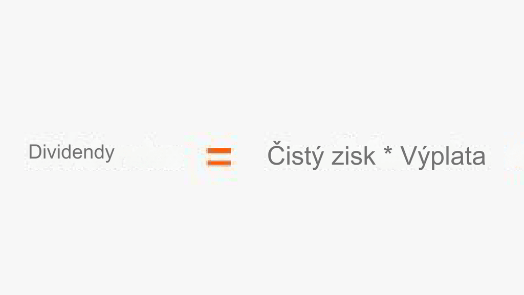 Jak se vypočítá Pay-out ratio pro dividendy? Vzorec