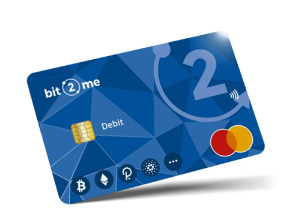 Bit2me karta s kryptoměnami
