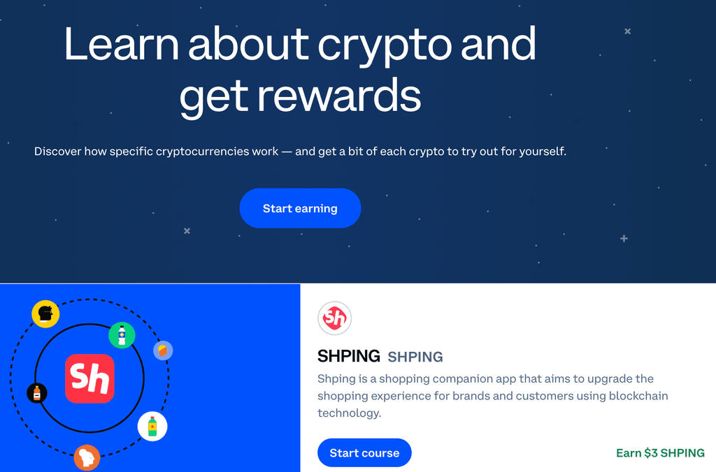 Coinbase recenze - earning