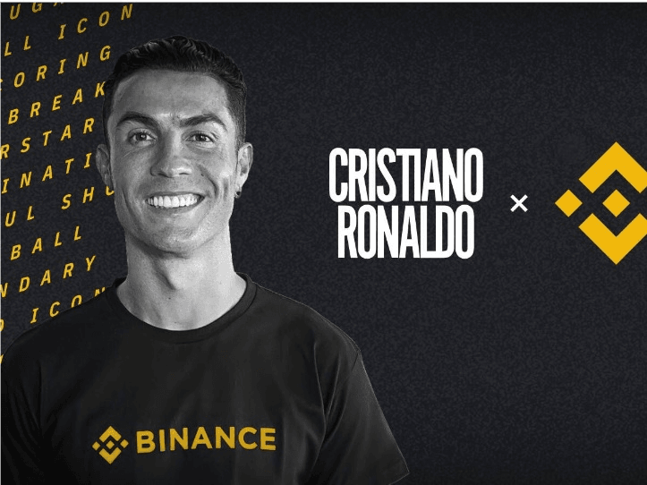 Reklama Binance s Cristianem Ronaldem | Zdroj: El Confidencial