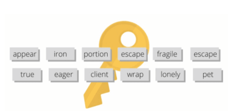 hot wallet seed frázi