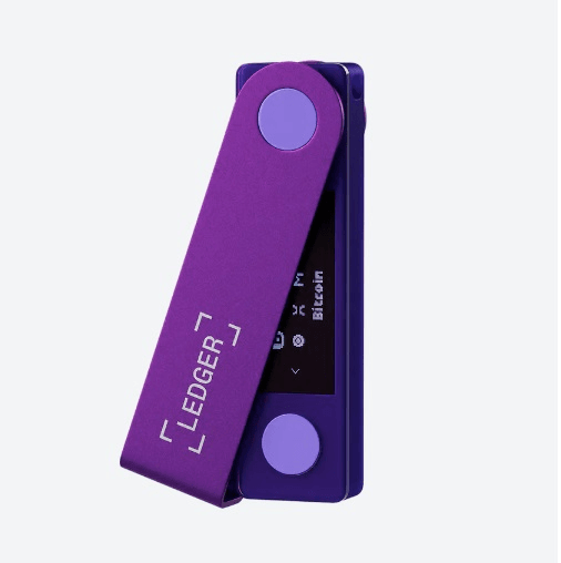 Obrázek peněženky „Ledger Nano X“.