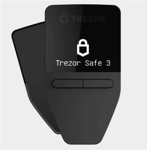 Obrázek peněženky „Trezor Safe 3“.