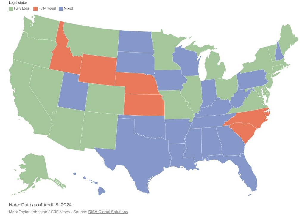 investice do konopí: USA