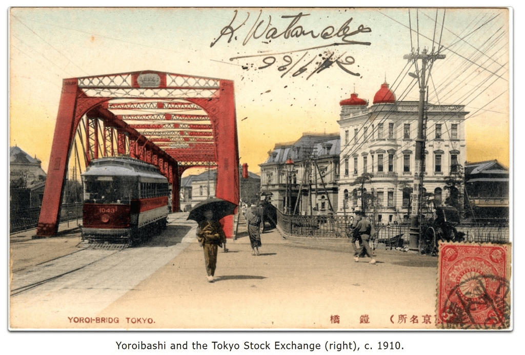 Tokijská burza: 1910