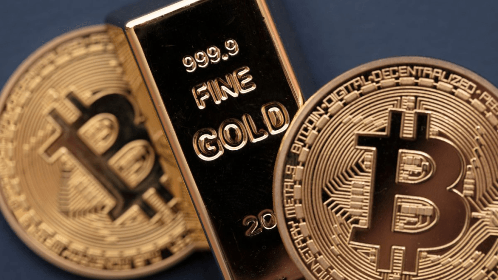 Zlato vs Bitcoin