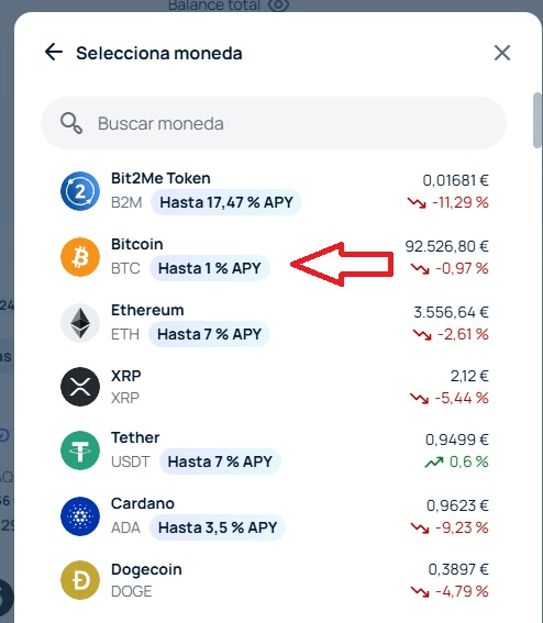 nákupy Bitcoinu