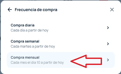 nákupy Bitcoinu: frekvence nákupu