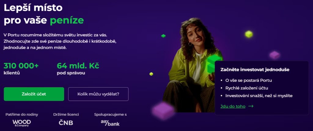 Portu jako lepší místo pro peníze