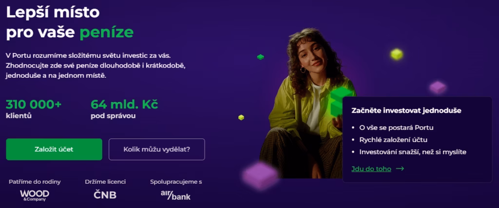 Portu jako lepší místo pro peníze